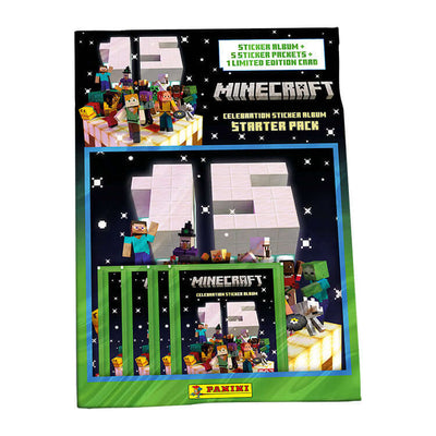 Collezione di adesivi Minecraft 15 Celebrazione