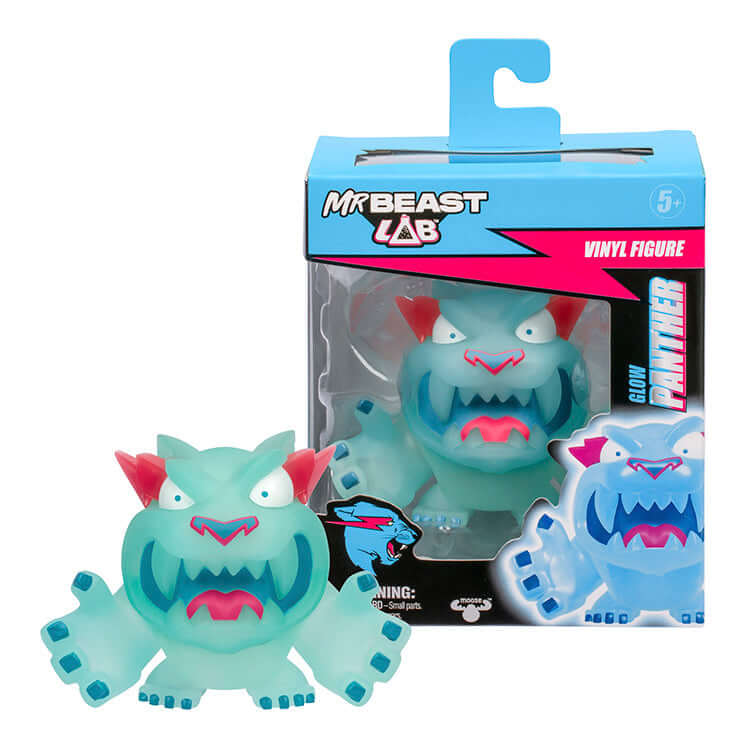 Mr Beast Lab Figura in vinile Glow Panther