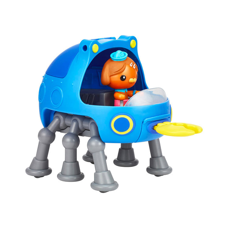 Octonauts Terra Gup 1 with Dashi Figure featuring Beetle Legs and retractable horn for adventure play.