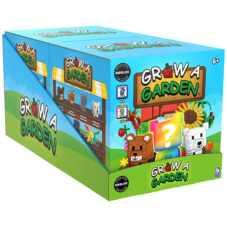 Grow A Garden Series 1 8" Collectable Plush mystery blind box assortment featuring adorable pets.