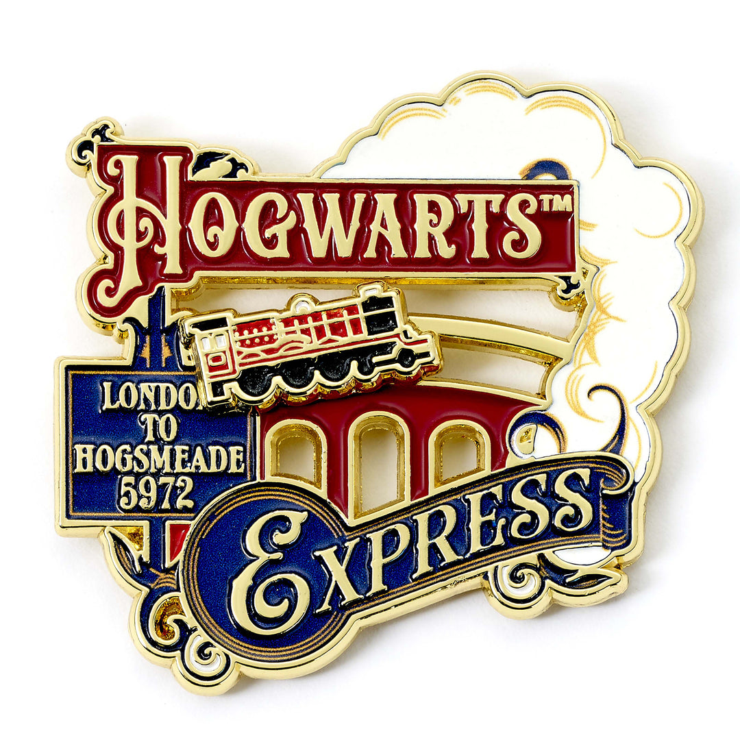 Harry Potter Hogwarts Express Sliding Pin Badge