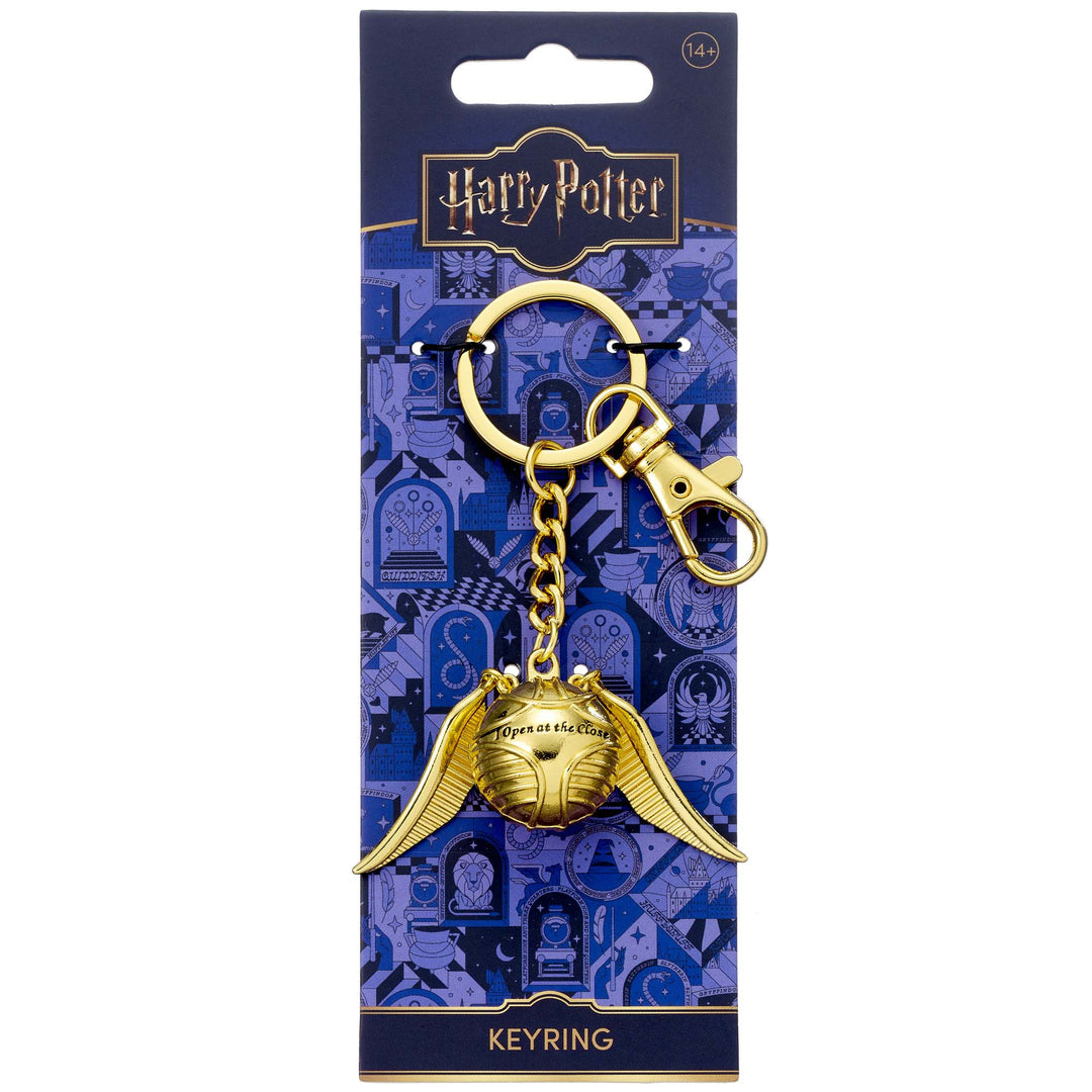 Harry Potter Golden Snitch 3D Keyring