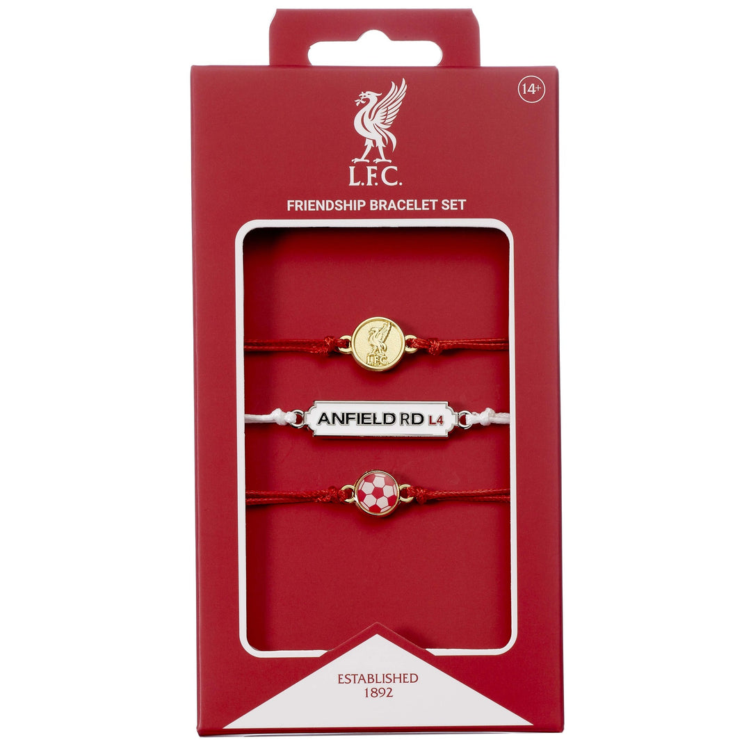 Liverpool Football Club Friendship Bracelet Set