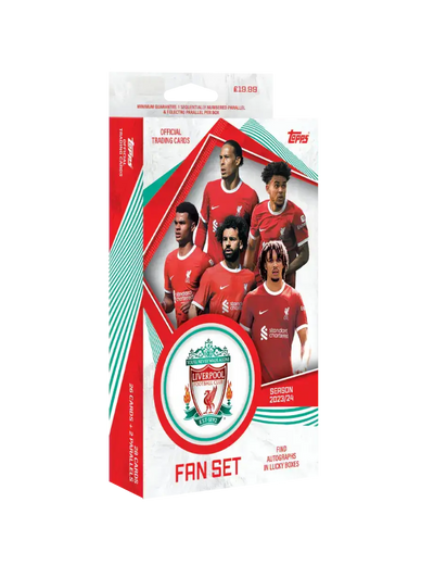 Topps Liverpool Trading card Fan Set 23/24 Trading Card Collection Earthlets