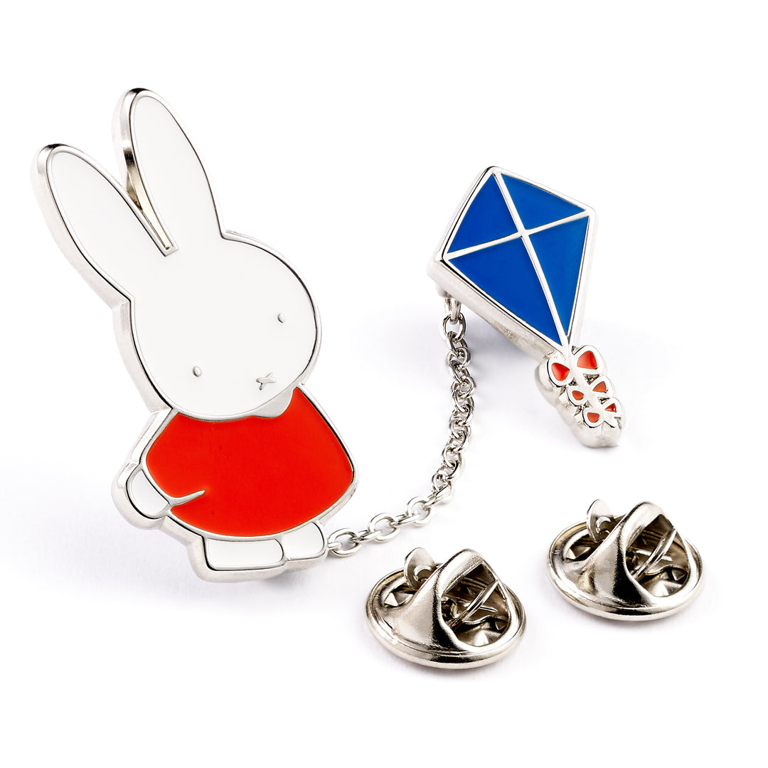 Miffy Flying Kite Pin badge