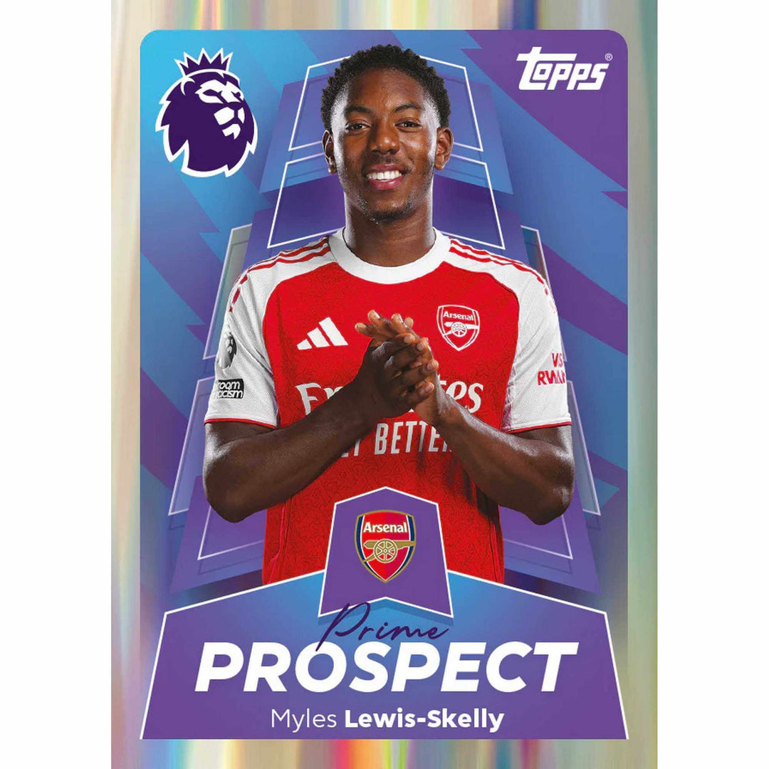 Premier League 2026 Stickers Multipack Myles Lewis-Skelly Prime Prospect collectible sticker