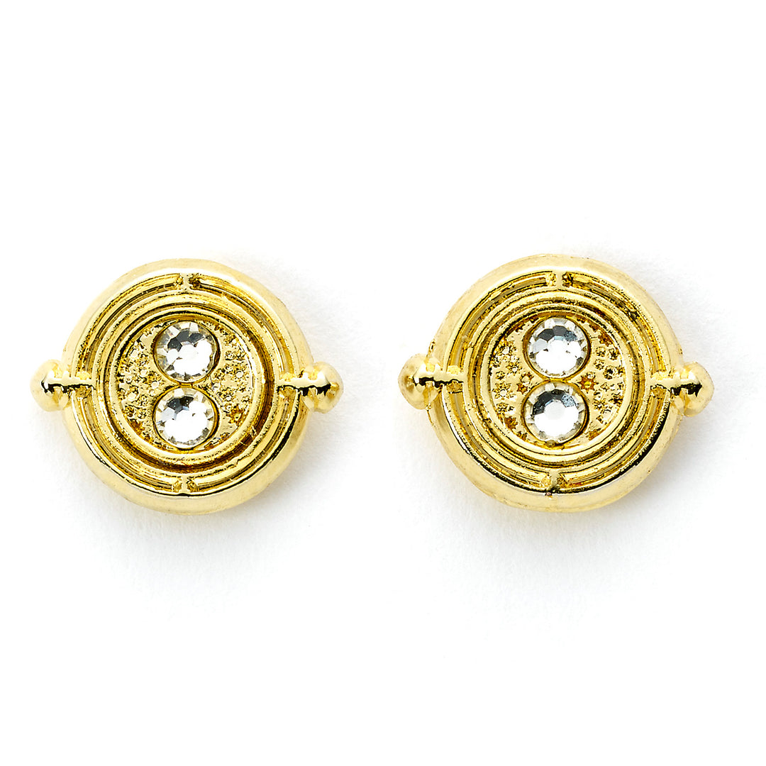 Official Harry Potter Stud Earring Set including Time Turners, Chocolate Frogs, and Glasses with Lightning Bolt earrings