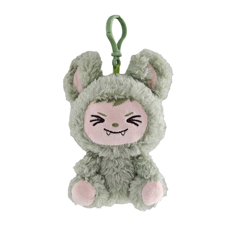 Zuzu &amp; Friendz Series 3 Soft Sherpa 4" Collectable Plush Keychain Blind Box Assortment - cute plush character.