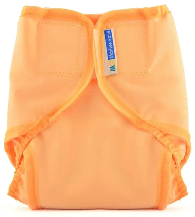 Mother-ease Rikki Wrap Nappy Cover Orange Colour: Orange Size: XS reusable nappies nappy covers Earthlets