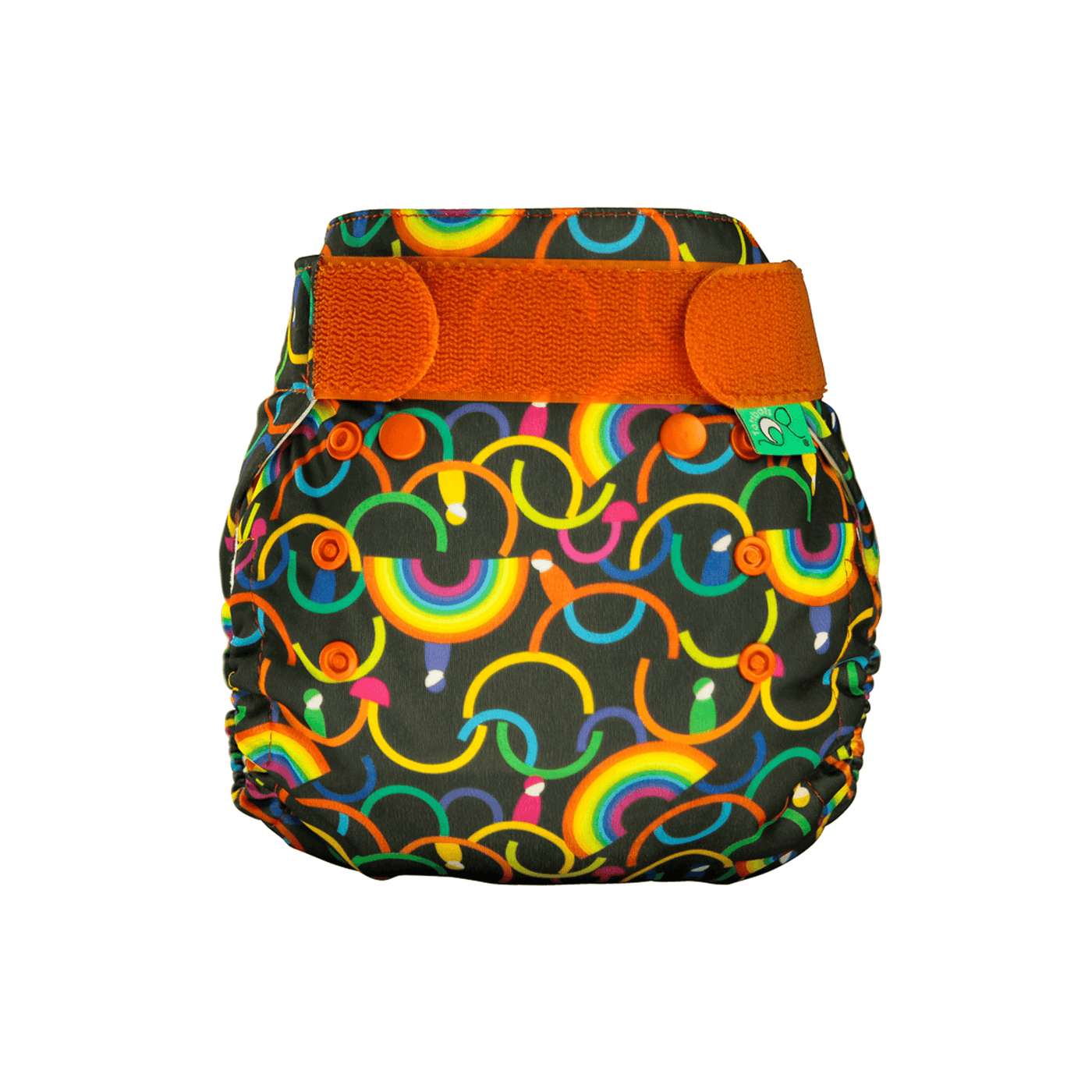 Tots Bots Bamboozle Nappy Wrap Colour: Rainbeau Size: Size 1 (6-18lbs) reusable nappies Earthlets
