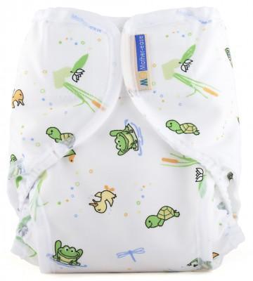 Mother-ease| Rikki Wrap Nappy Cover Wetlands | Earthlets.com |  | reusable nappies nappy covers