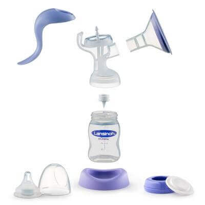 Lansinoh Manual Breast Pump breast feeding & accessories Earthlets