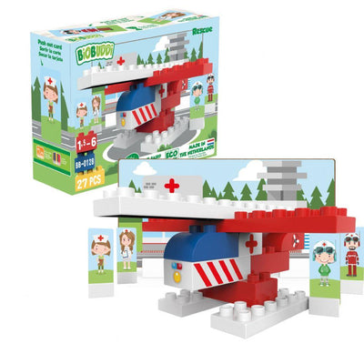 BioBuddi| Rescue Helicopter | Earthlets.com |  | play educational toys