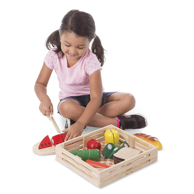 Melissa & Doug Wooden Cutting Food play kitchens Earthlets