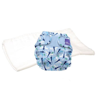 Bambino Mio Mioduo Two-Piece Nappy Size: Size 2 Colour: Dragonfly Daze reusable nappies Earthlets