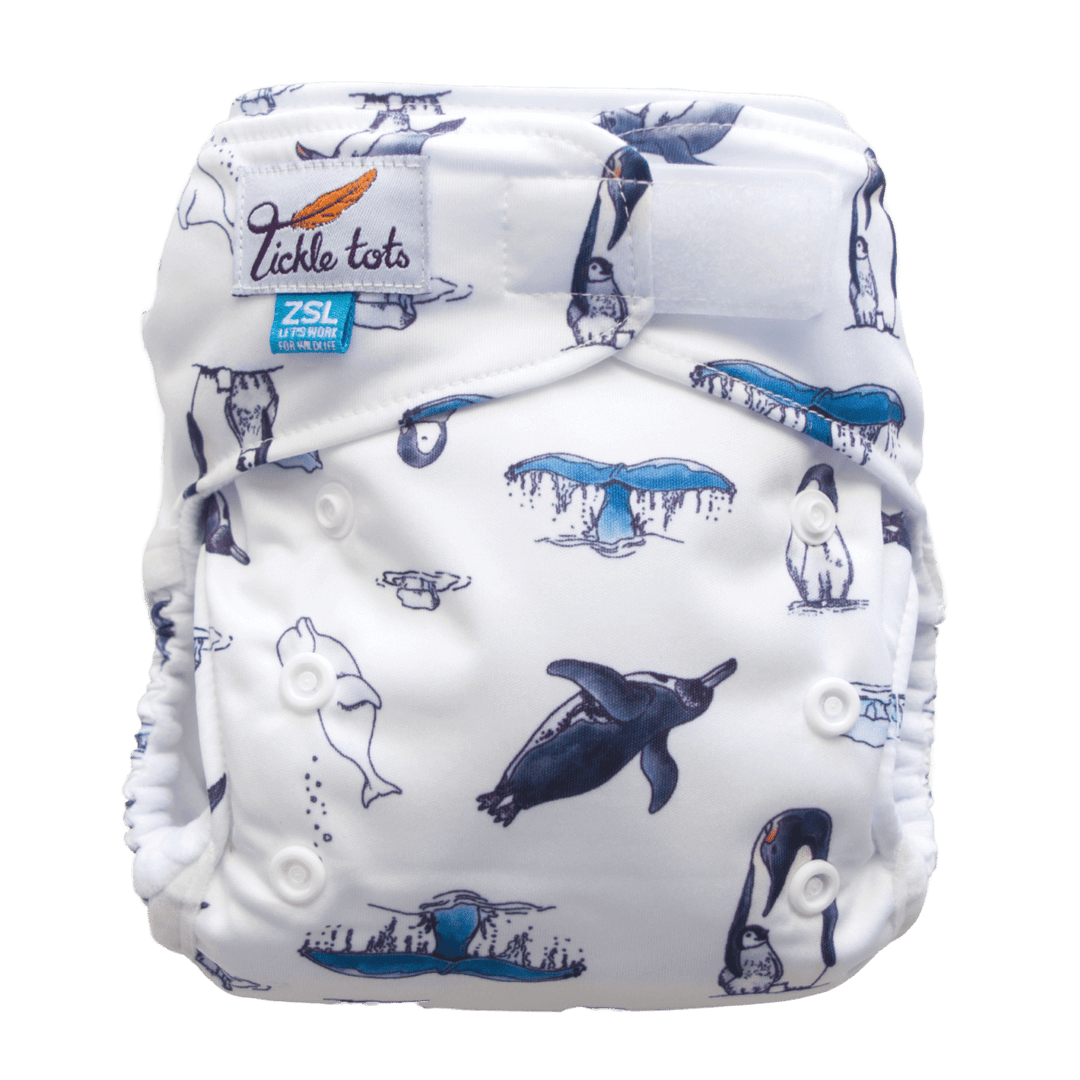 Tickle Tots All-In-One Nappy Colour: Blast Off reusable nappies all in one nappies Earthlets