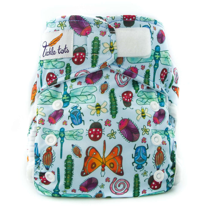 Tickle Tots All-In-One Nappy Colour: Blast Off reusable nappies all in one nappies Earthlets