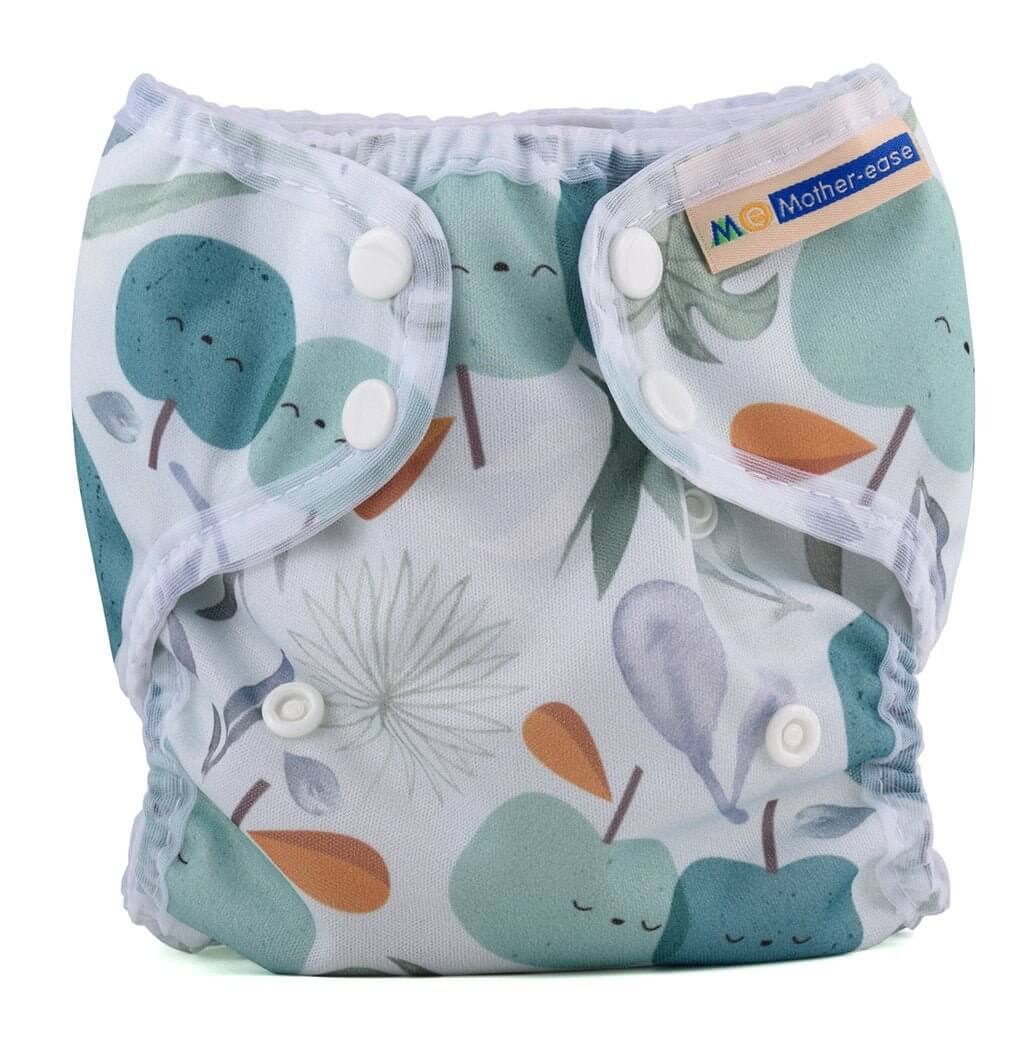 Mother-ease Wizard Duo Cover Colour: Orchard Size: XS reusable nappies Earthlets